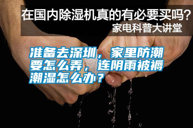 準(zhǔn)備去深圳，家里防潮要怎么弄，連陰雨被褥潮濕怎么辦？