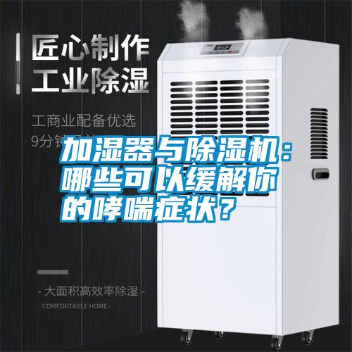 加濕器與除濕機:哪些可以緩解你的哮喘癥狀?