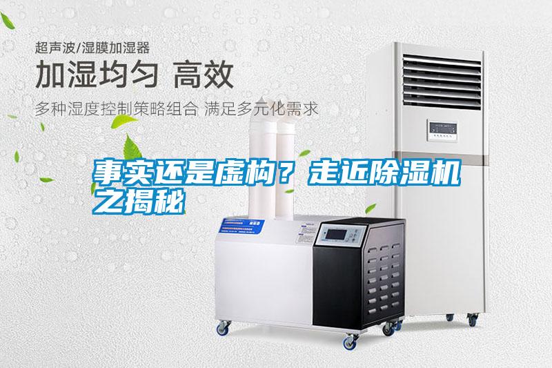 事實還是虛構？走近除濕機之揭秘