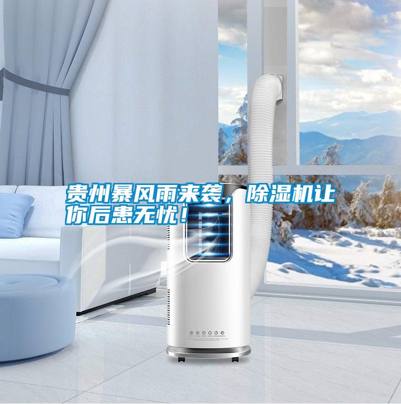 貴州暴風雨來襲，除濕機讓你后患無憂！