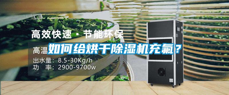 如何給烘干除濕機(jī)充氟?