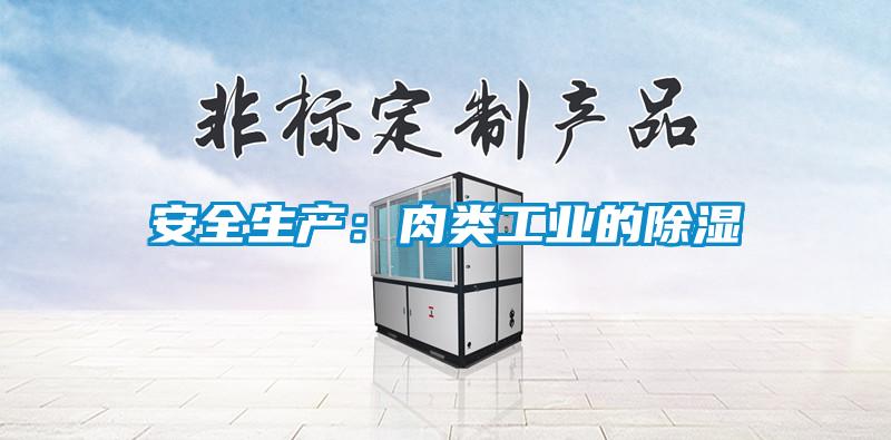 安全生產(chǎn)：肉類工業(yè)的除濕