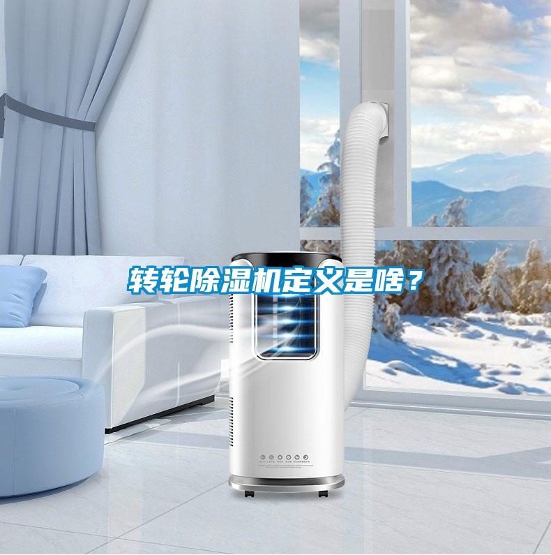 轉輪除濕機定義是啥?