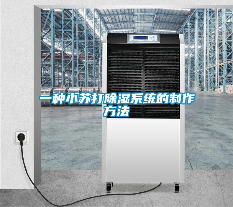 一種小蘇打除濕系統的制作方法