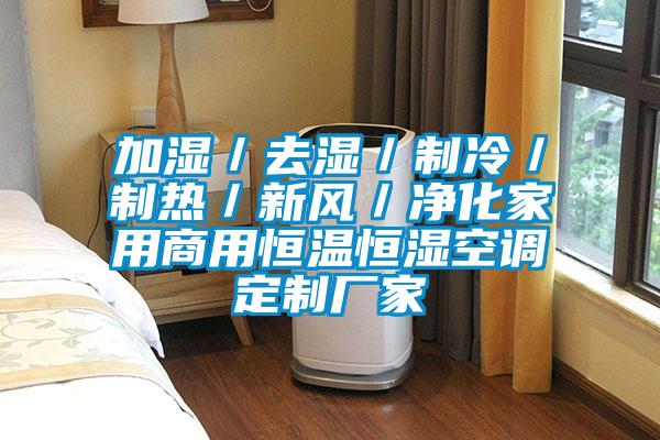加濕/去濕/制冷/制熱/新風/凈化家用商用恒溫恒濕空調定制廠家