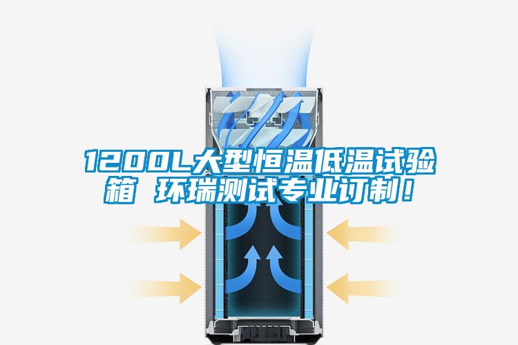 1200L大型恒溫低溫試驗箱 環瑞測試專業訂制！
