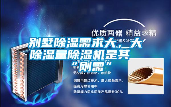別墅除濕需求大，大除濕量除濕機是其“剛需”