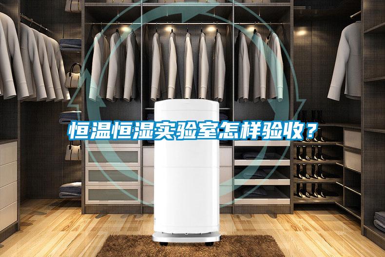 恒溫恒濕實驗室怎樣驗收？