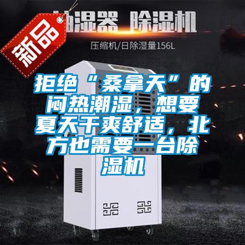 拒絕“桑拿天”的悶熱潮濕，想要夏天干爽舒適，北方也需要一臺除濕機