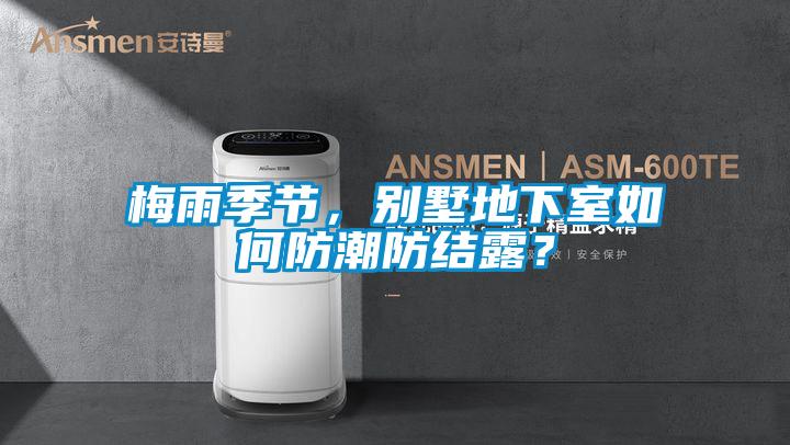 梅雨季節，別墅地下室如何防潮防結露？