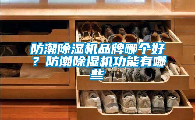 防潮除濕機品牌哪個好？防潮除濕機功能有哪些