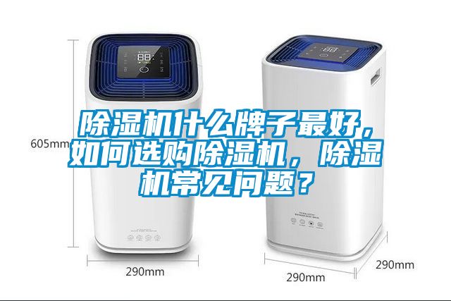 除濕機什么牌子最好，如何選購除濕機，除濕機常見問題？
